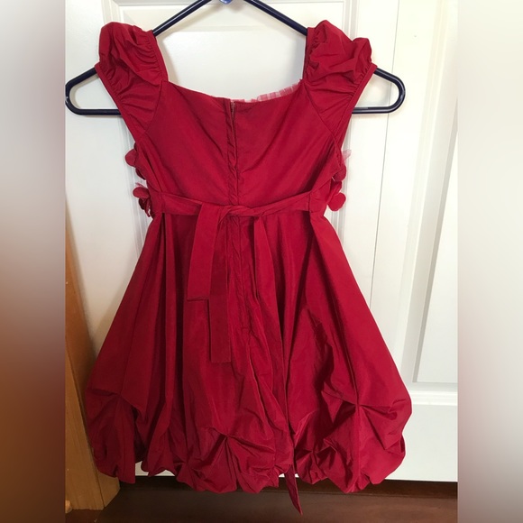Burgundy Red Formal Dress Biscotti 6 Special Occasion Formal Dressy Holiday EUC - Picture 2 of 3